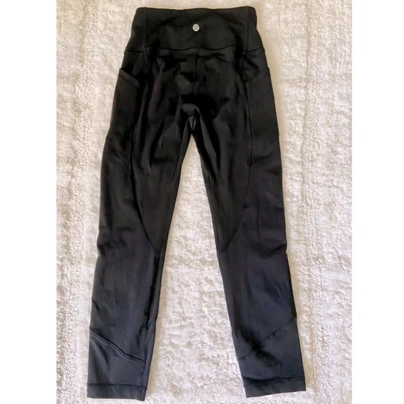 ❌SOLD❌lululemon athletica All The Right Places Crop II 23" Black - Picture 8 of 16